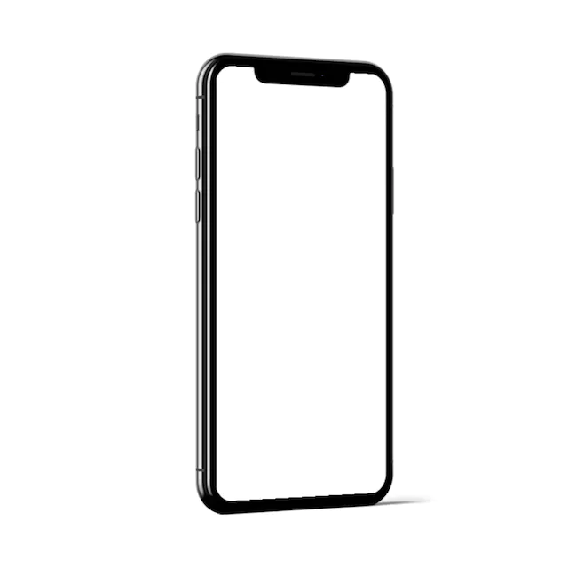 iPhone X Right Side View Mockup